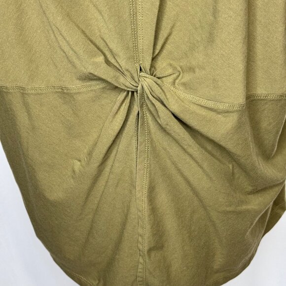 Athleta Women's L Large Green Outbound Twist Tee with FLAW - Picture 6 of 10